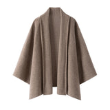 Valeharbor – Cashmere Wool Shawl Coat