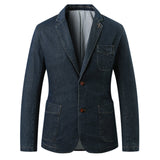Crestward – Cotton Denim Blazer - Hilltop Nord