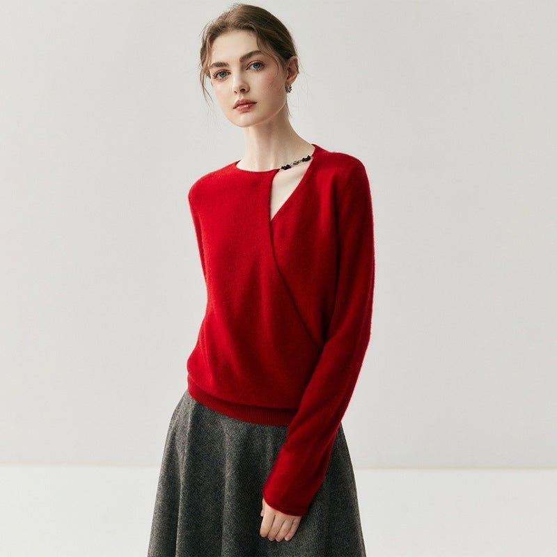 Sylvana – Cashmere Wool Sweater - Hilltop Nord