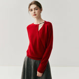 Sylvana – Cashmere Wool Sweater - Hilltop Nord