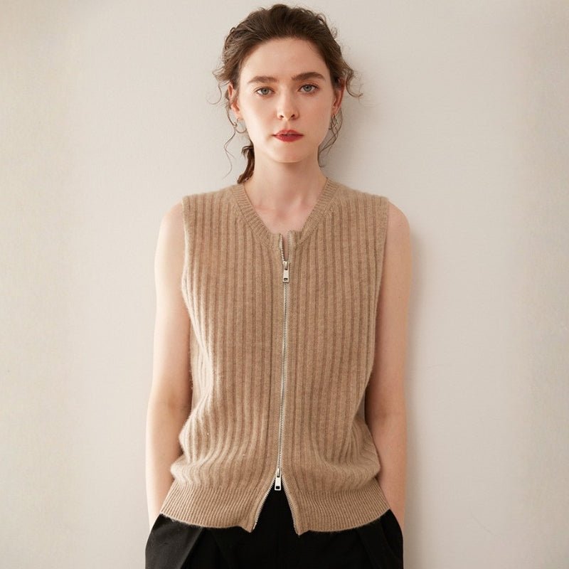 Valehaven – Cashmere Wool Vest - Hilltop Nord