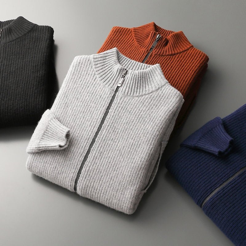 Stonewynd – Wool Zip - Up Sweater - Hilltop Nord