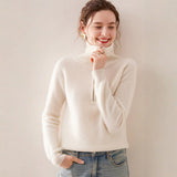 Willowblend – Wool Quarter - Zip Sweater - Hilltop Nord