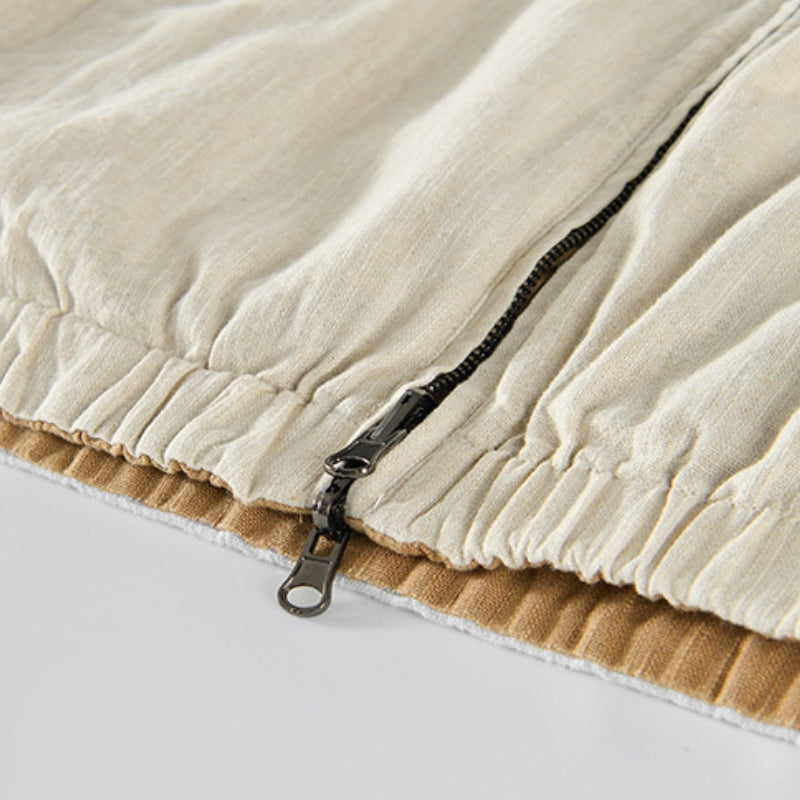 Westcliff – Linen Zip Up Jacket