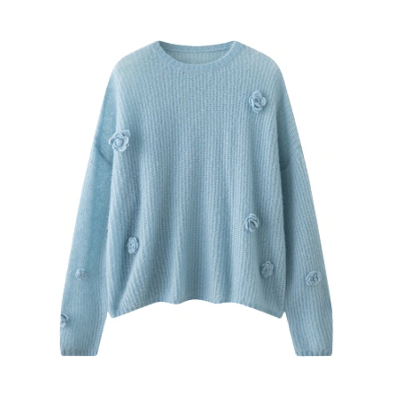 Frostpetal – Cashmere Wool Sweater - Hilltop Nord
