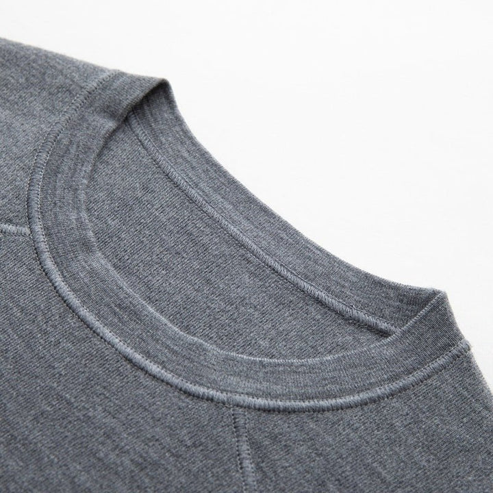 Brooklane – Wool Long - Sleeve Top - Hilltop Nord