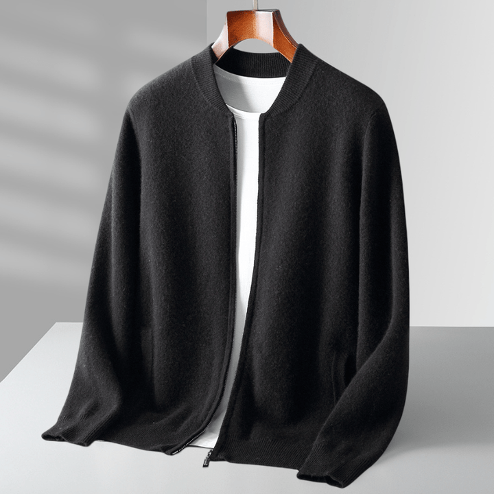 Fairmont - Wool Zip Cardigan - Hilltop Nord