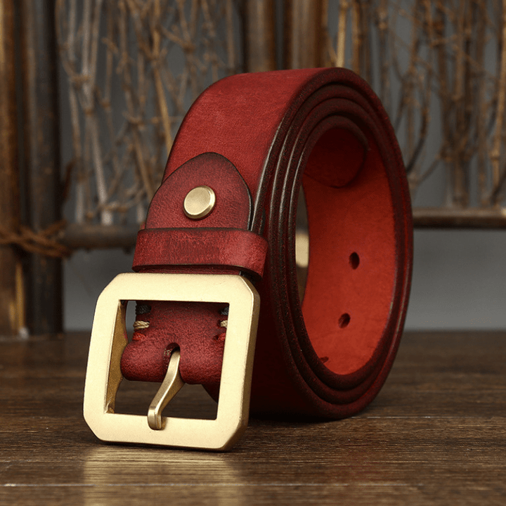 Granite Forge – Full - Grain Leather Belt - Hilltop Nord