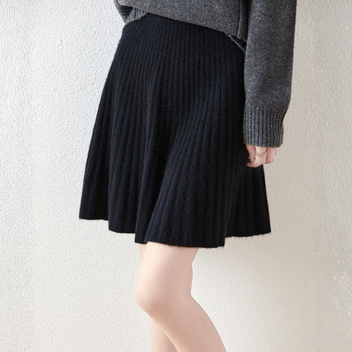 Heatherway – Cashmere Wool Skirt - Hilltop Nord