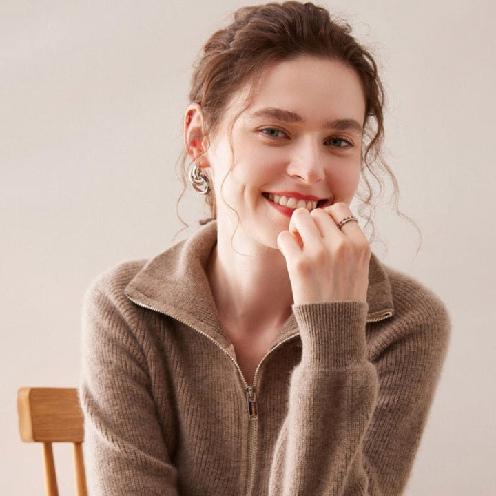 Windrift – Wool Half - Zip Sweater - Hilltop Nord