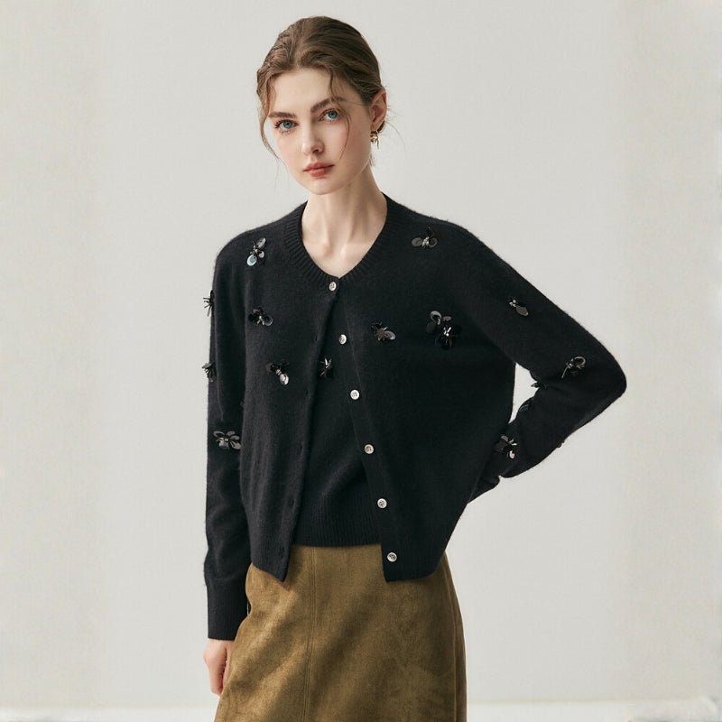 Whisperwing – Cashmere Wool Cardigan