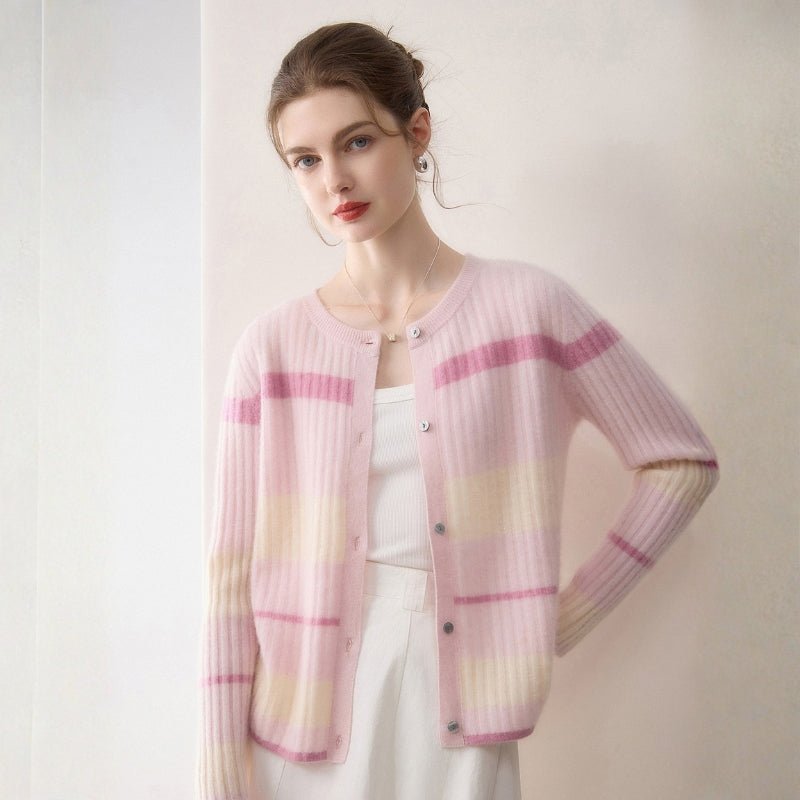 Blushline – Cashmere Cardigan - Hilltop Nord