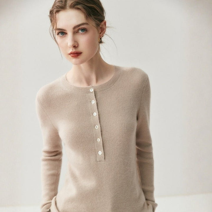Crosshaven – Cashmere Wool Sweater - Hilltop Nord