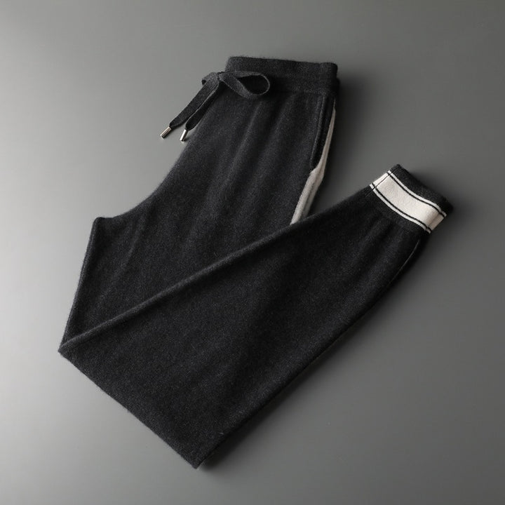 Dovell – Cashmere Wool Joggers - Hilltop Nord