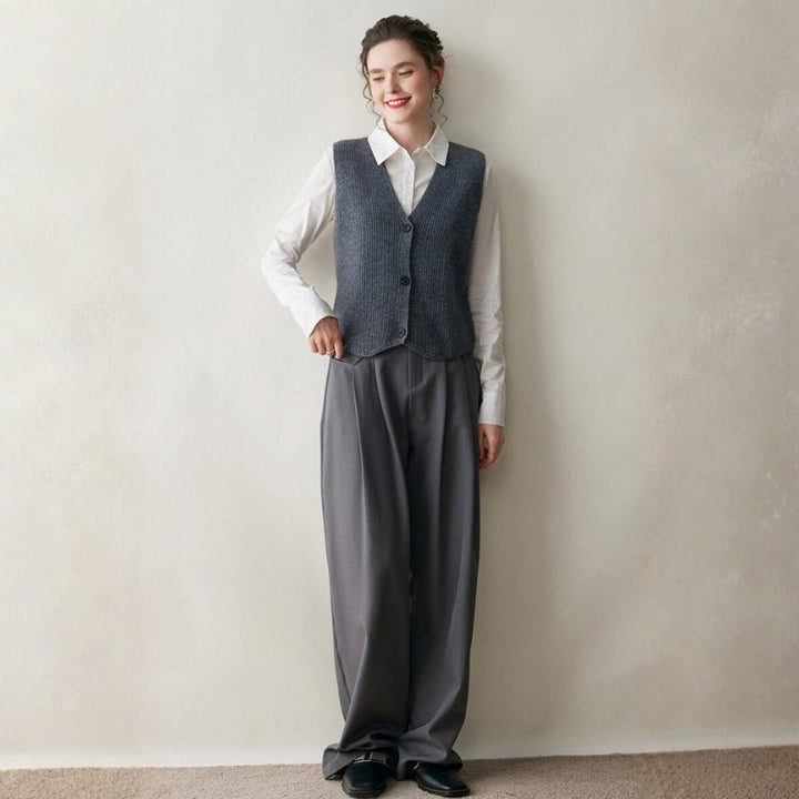 Windfell – Cashmere Wool Vest - Hilltop Nord