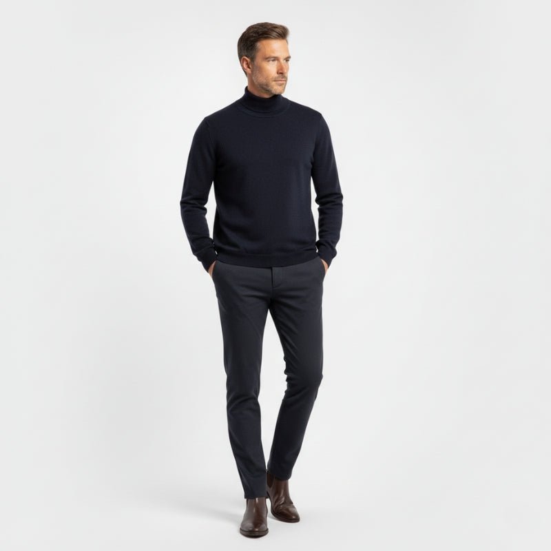 Meridian - Merino Turtleneck - Hilltop Nord