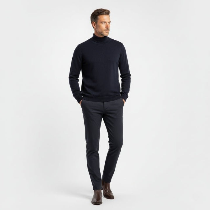 Meridian - Merino Turtleneck - Hilltop Nord