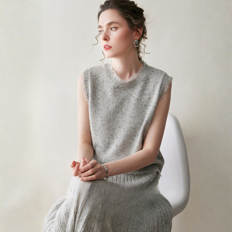 Polka – Cashmere Wool Vest