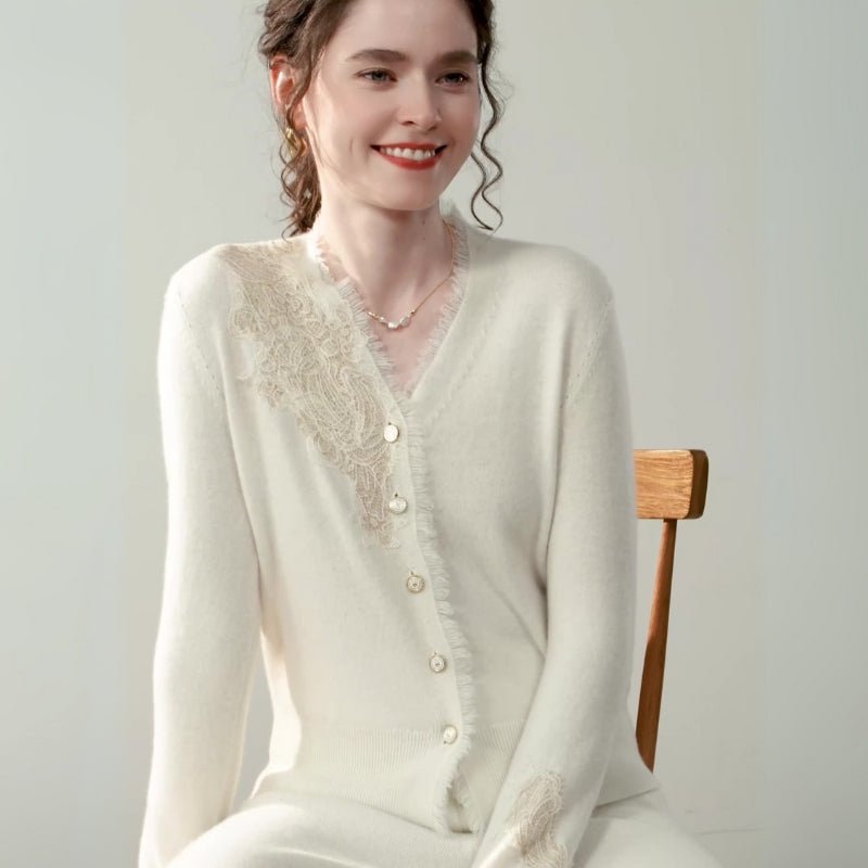 Celeste – Cashmere Cardigan - Hilltop Nord