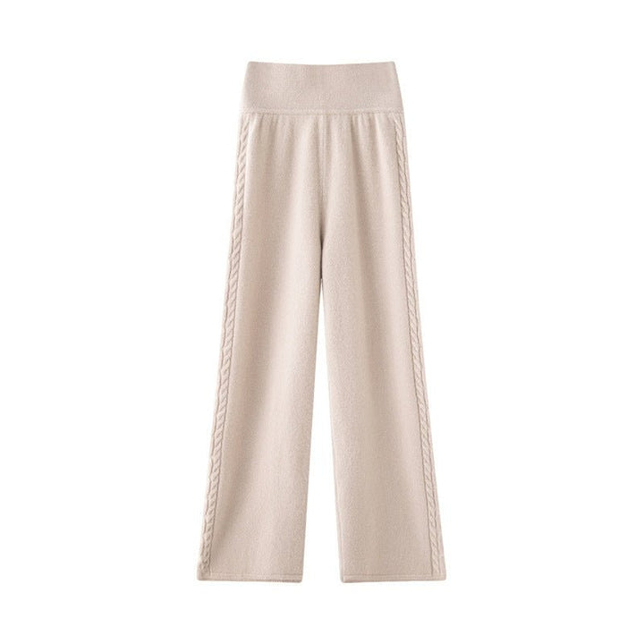 Slopehaven – Cashmere Wool Pants - Hilltop Nord