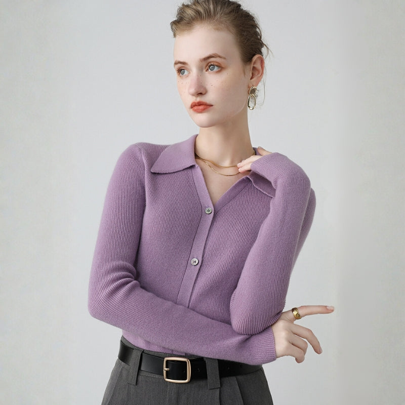 Seraphina – Cashmere Wool Cardigan