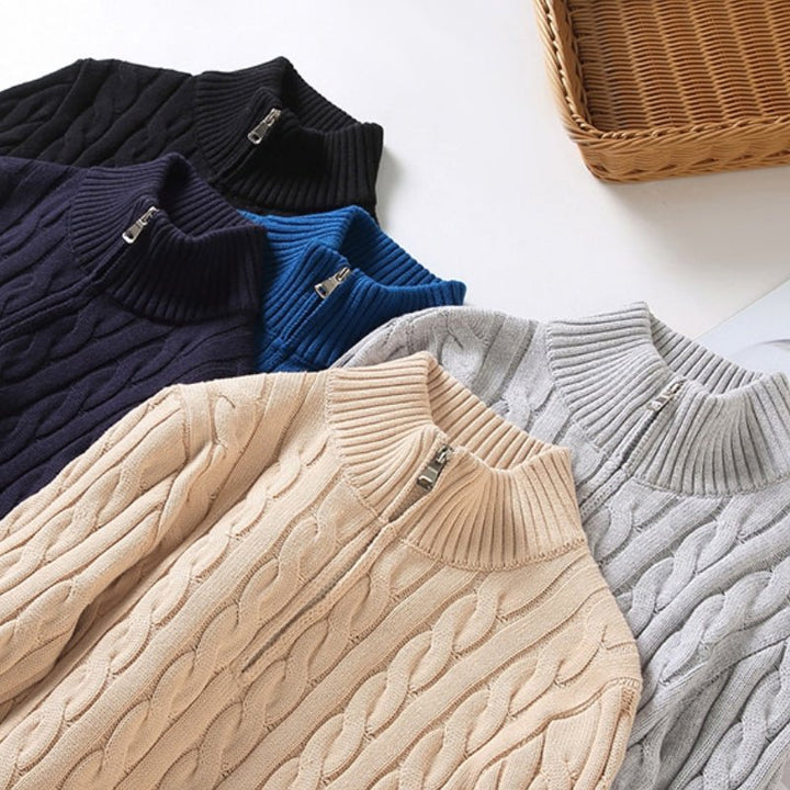 Hensley – Cotton Sweater - Hilltop Nord