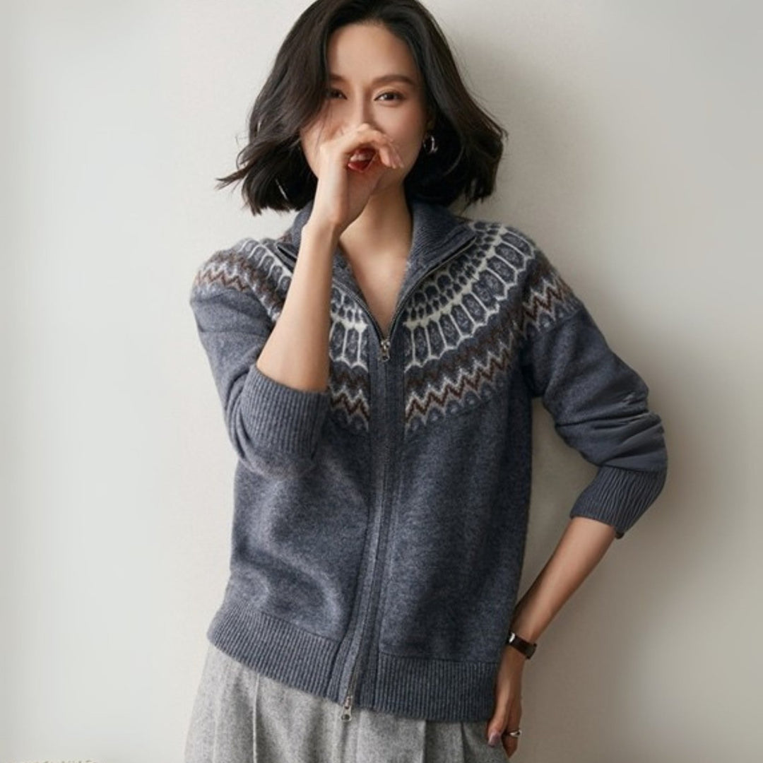 Windward – Cashmere Wool Cardigan - Hilltop Nord