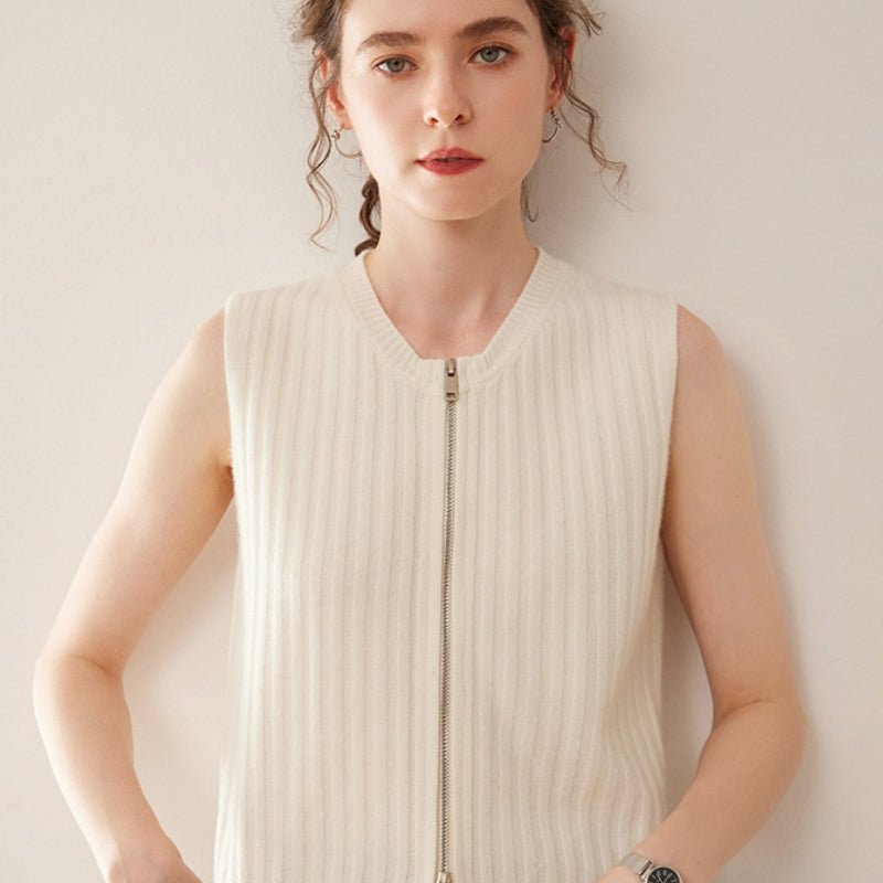 Valehaven – Cashmere Wool Vest - Hilltop Nord