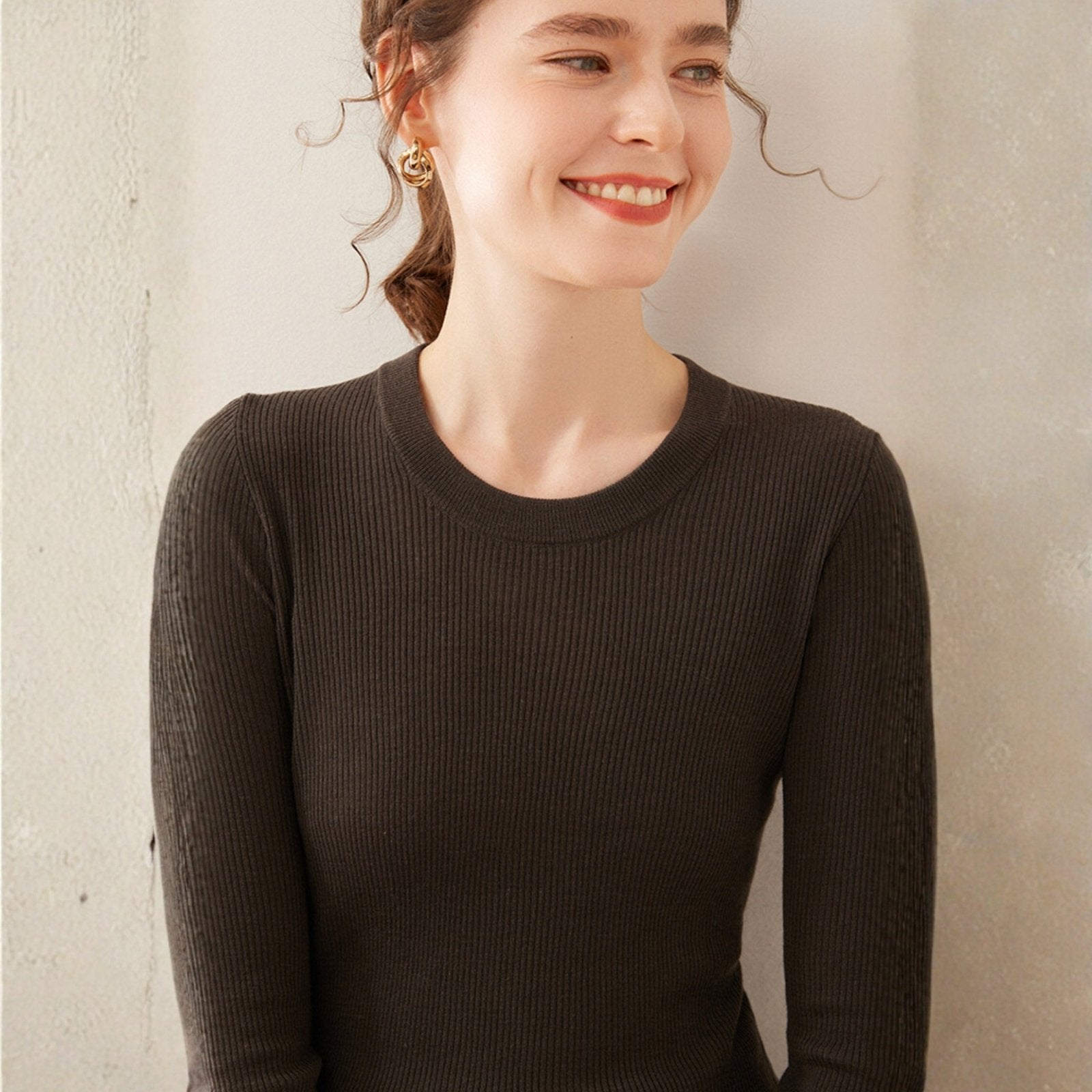 Quillstone – Mulberry Silk Sweater - Hilltop Nord