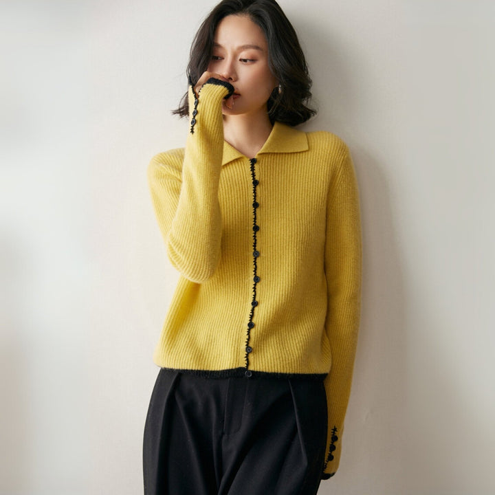 Windmere – Cashmere Wool Cardigan - Hilltop Nord