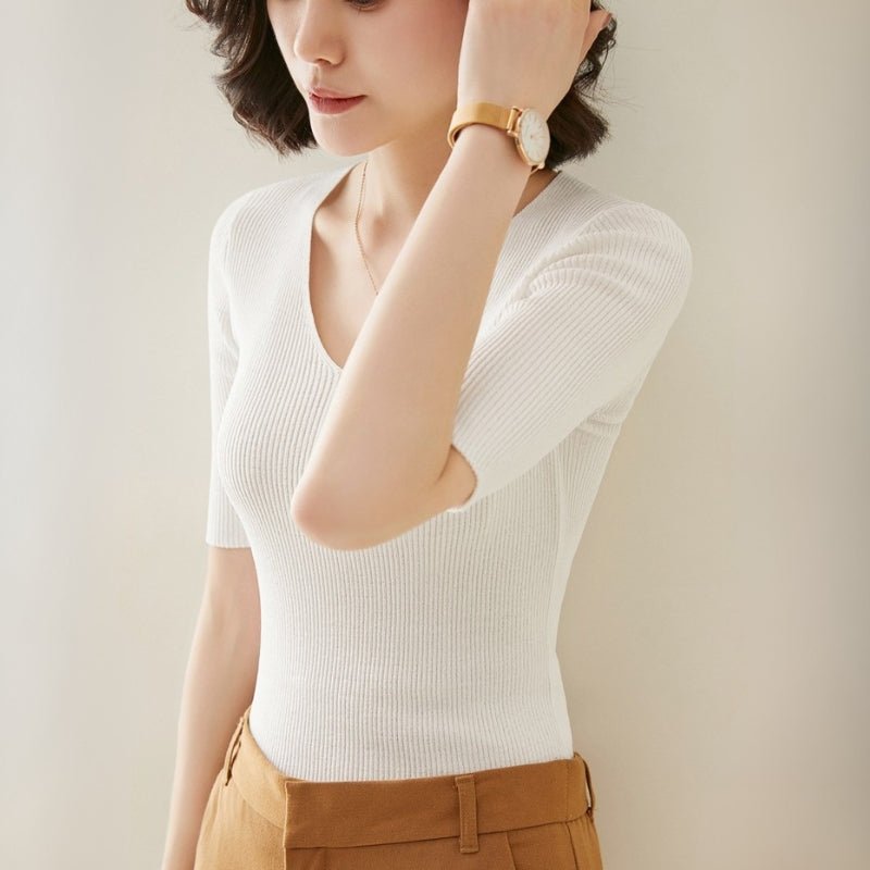 Northvale – Cashmere Wool Top - Hilltop Nord