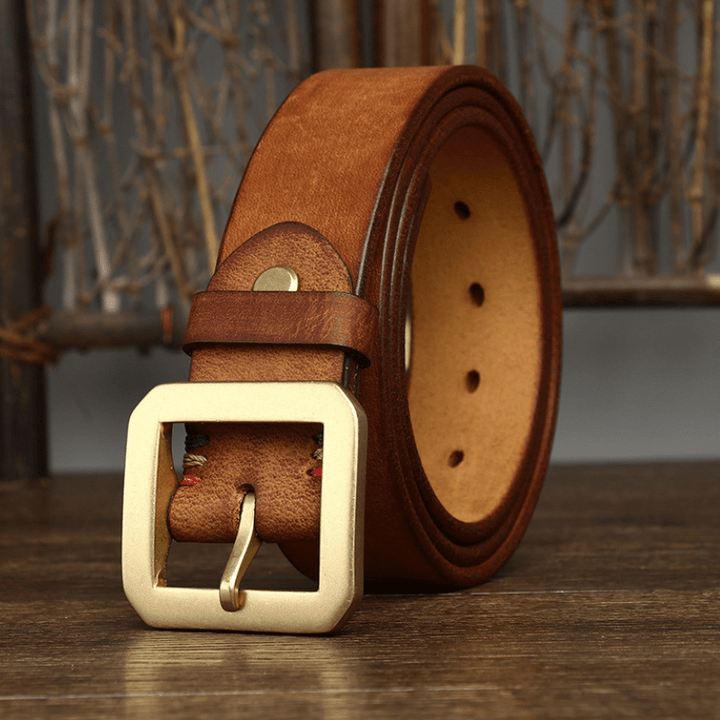 Granite Forge – Full - Grain Leather Belt - Hilltop Nord