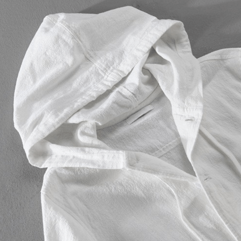 Haven - Ramie Hooded Jacket - Hilltop Nord