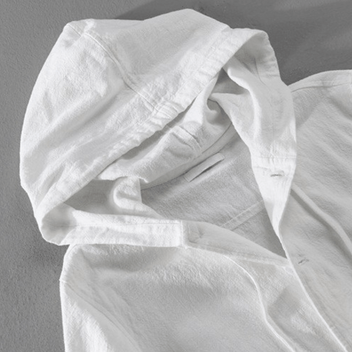 Haven - Ramie Hooded Jacket - Hilltop Nord