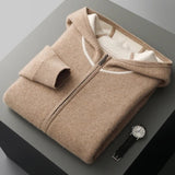Ravine – Cashmere Wool Hoodie - Hilltop Nord
