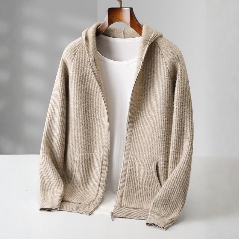 Alderway – Wool Zip Hoodie - Hilltop Nord