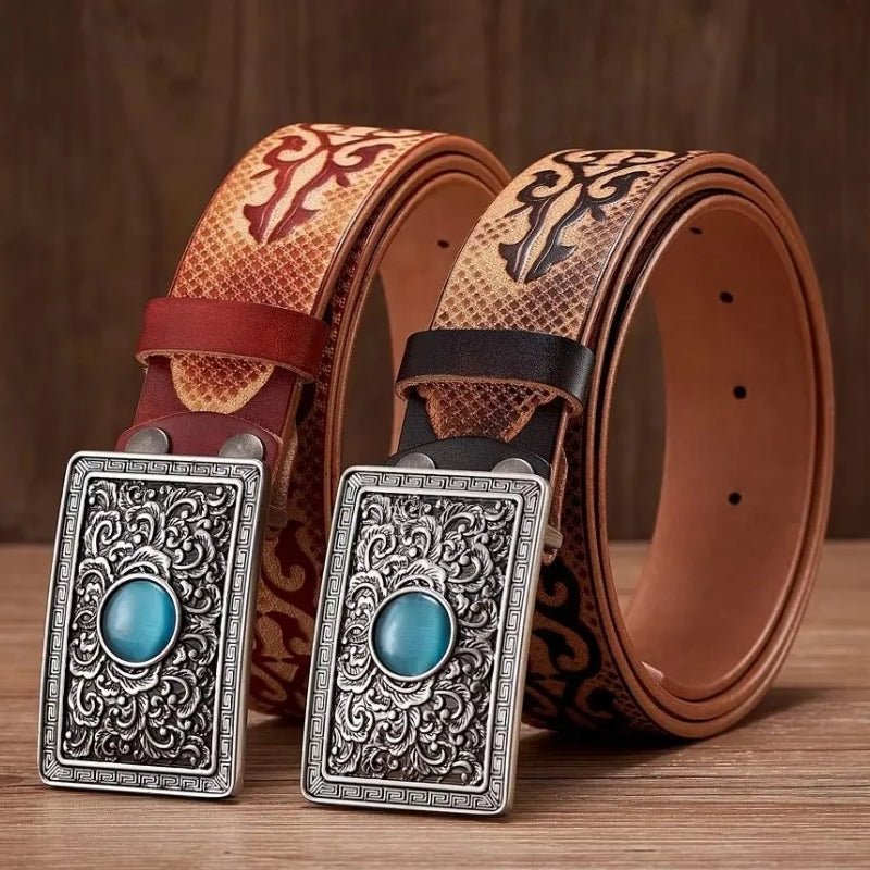 Brimstone – Leather Belt - Hilltop Nord