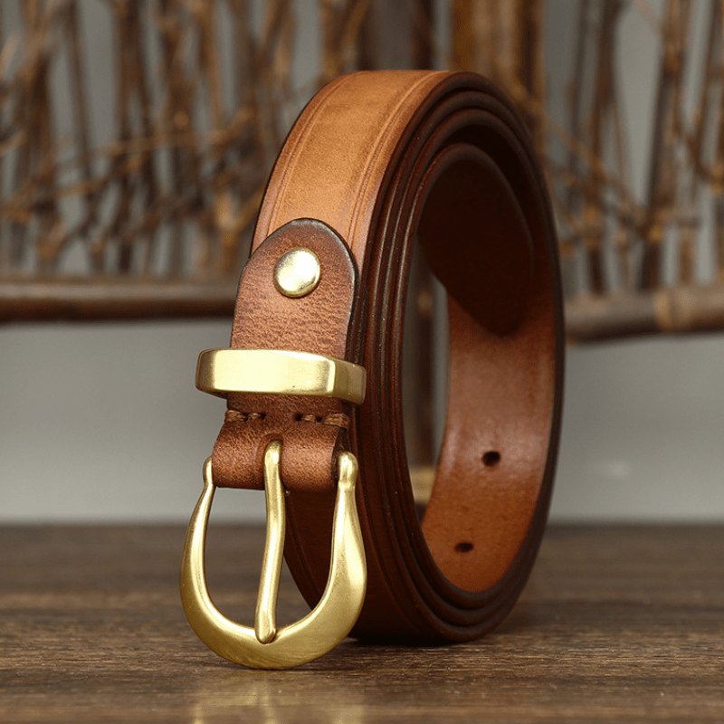 Willow – Slim Curved Buckle Belt - Hilltop Nord