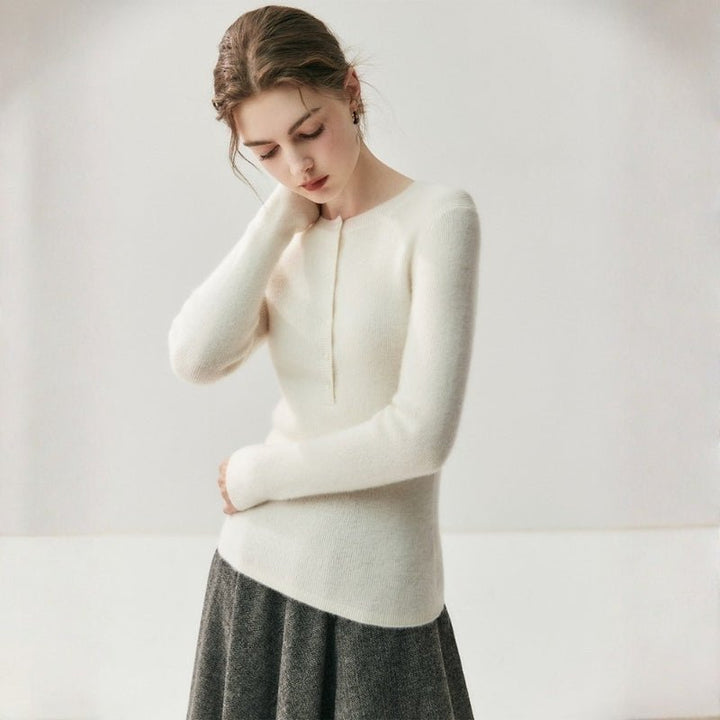 Crosshaven – Cashmere Wool Sweater - Hilltop Nord