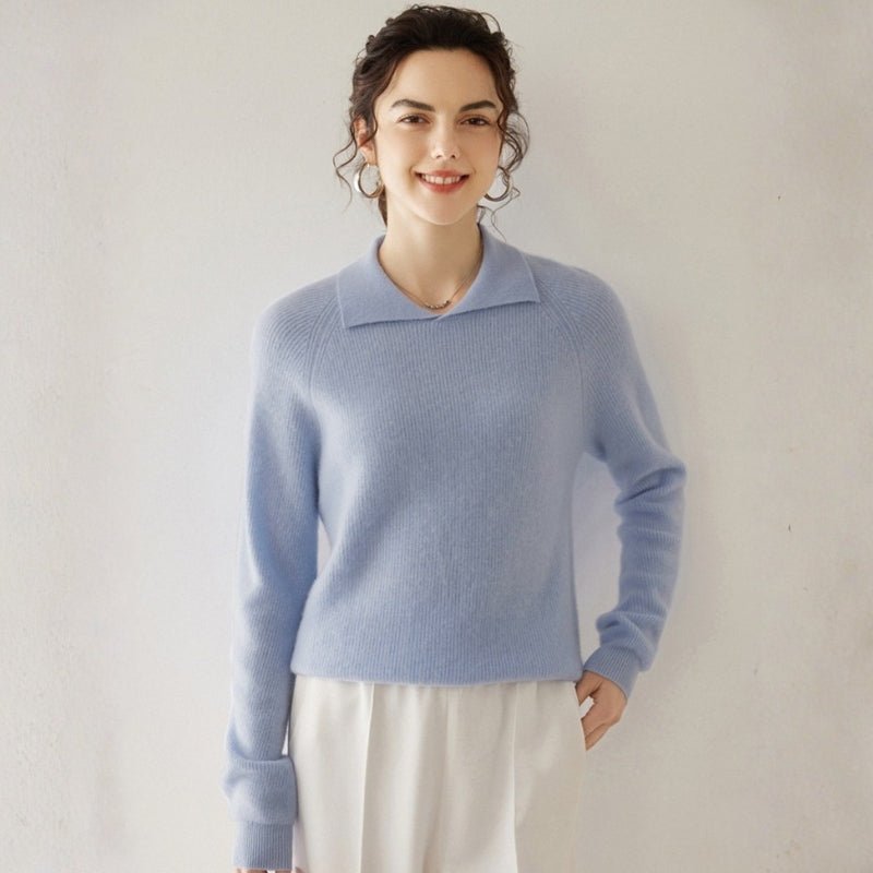 Meadowcrest – Cashmere Wool Sweater - Hilltop Nord
