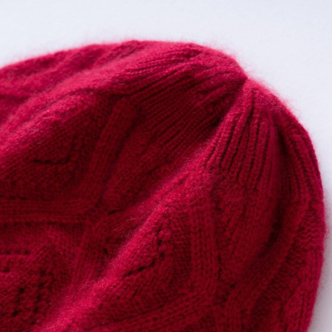 DiamondDrift – Cashmere Wool Beanie - Hilltop Nord