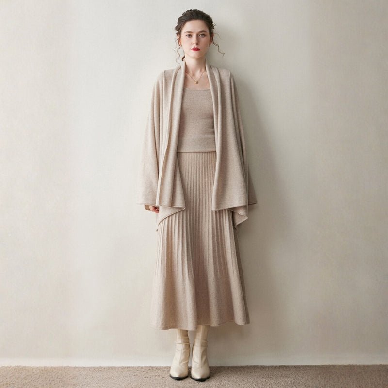 Hearthfall – Cashmere Wool Cardigan