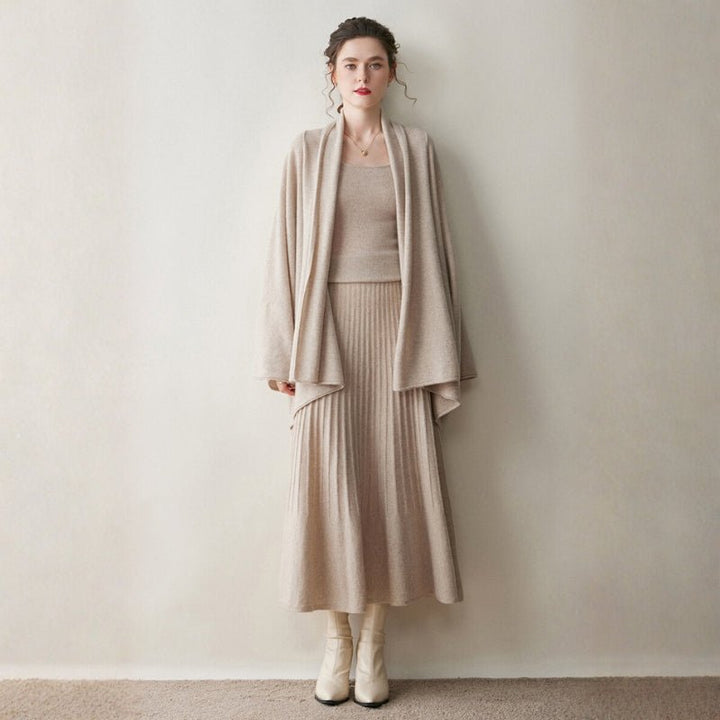 Hearthfall – Cashmere Wool Cardigan - Hilltop Nord