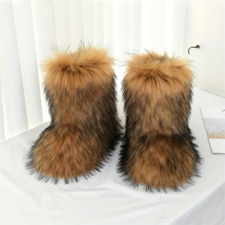 Zuri – Faux Fur Boots - Hilltop Nord