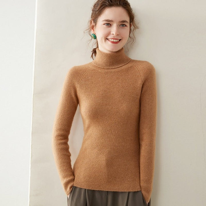 Bloom – Cashmere Turtleneck Sweater - Hilltop Nord