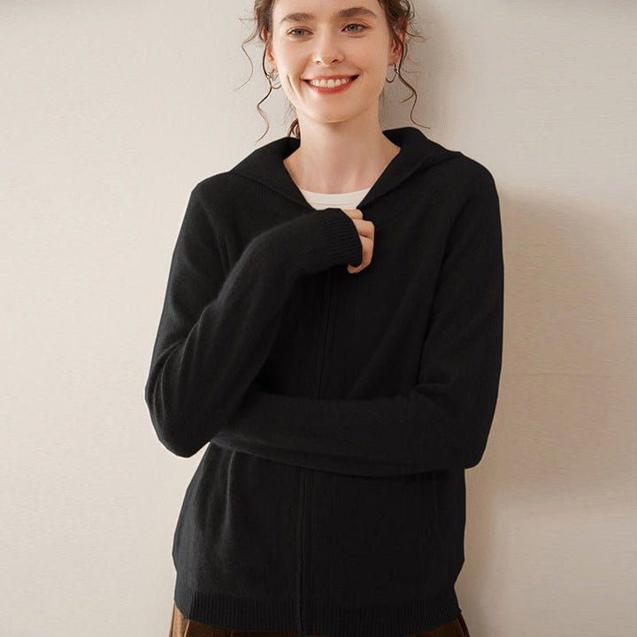 Selin – Cashmere Zip - Up Hoodie - Hilltop Nord