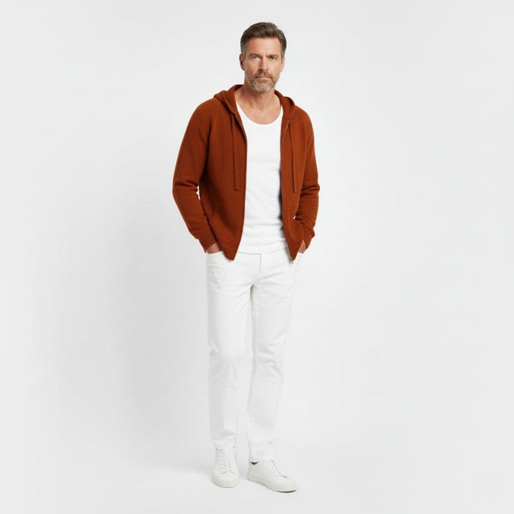 Alder - Merino Zip Hoodie - Hilltop Nord