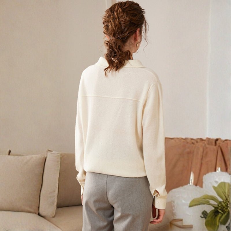 Ferncrest – Cashmere Wool Sweater - Hilltop Nord