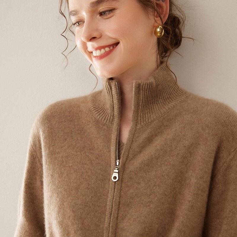 Riverbend – Cashmere Wool Cardigan - Hilltop Nord