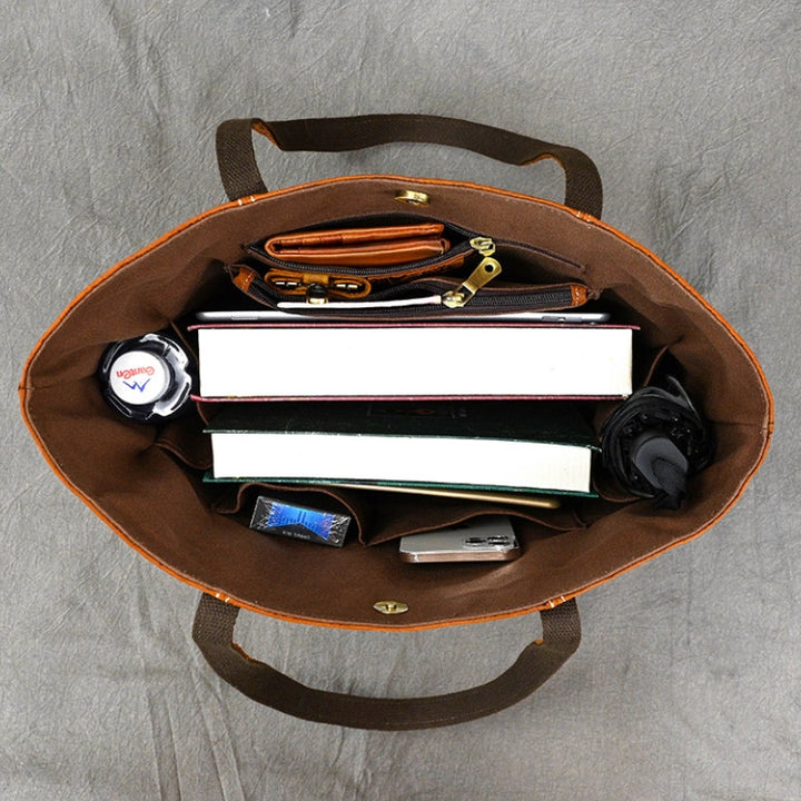 Amberleaf – Leather Tote Bag